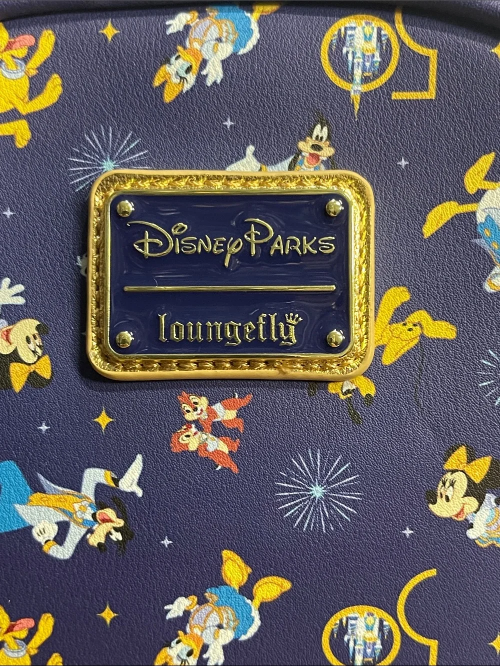 Disney Parks Loungefly 50th Anniversary Edition Crossbody Pin Bag BNWT